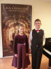 Jaunieji pianistai Lauryna Bukytė ir Pijus Valotka